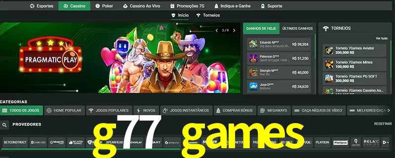 cassino g77 games
