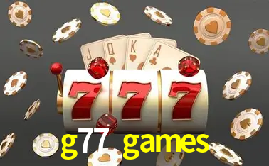 Descubra o Mundo do Cassino Online com g77 games