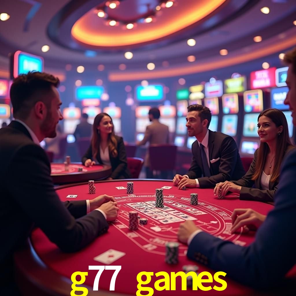 Mesa de Blackjack g77 games