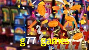 g77 games App Interface