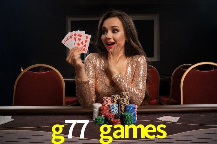 Interface do App g77 games